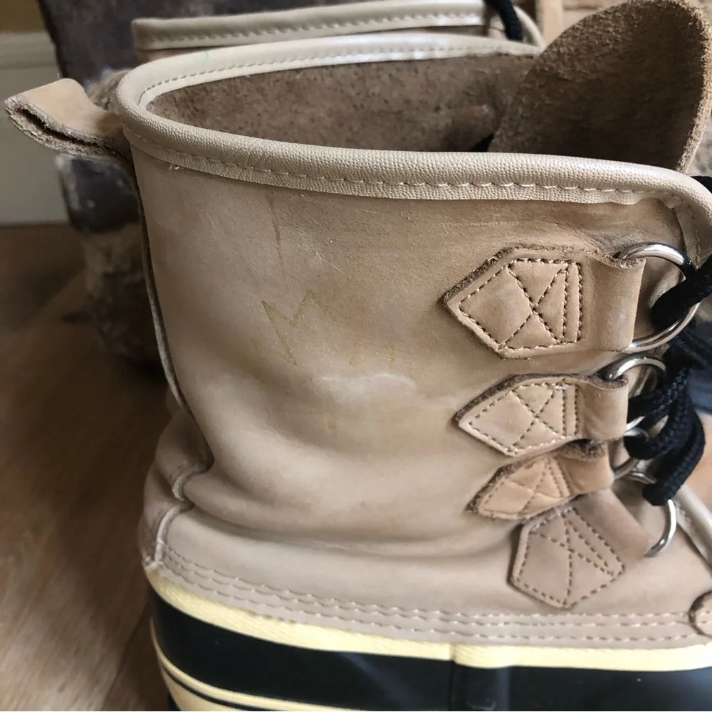 Sorel Caribou Steel shunk boots size 10 steel shank price firm!